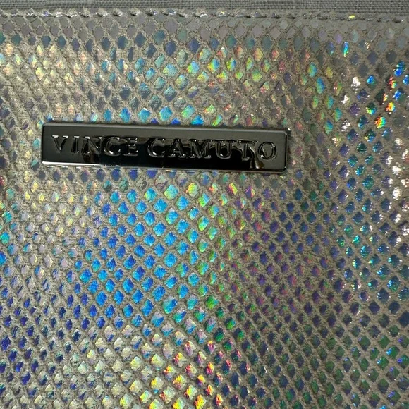 Vince Camuto Silver Clutch - Picture 2 of 6